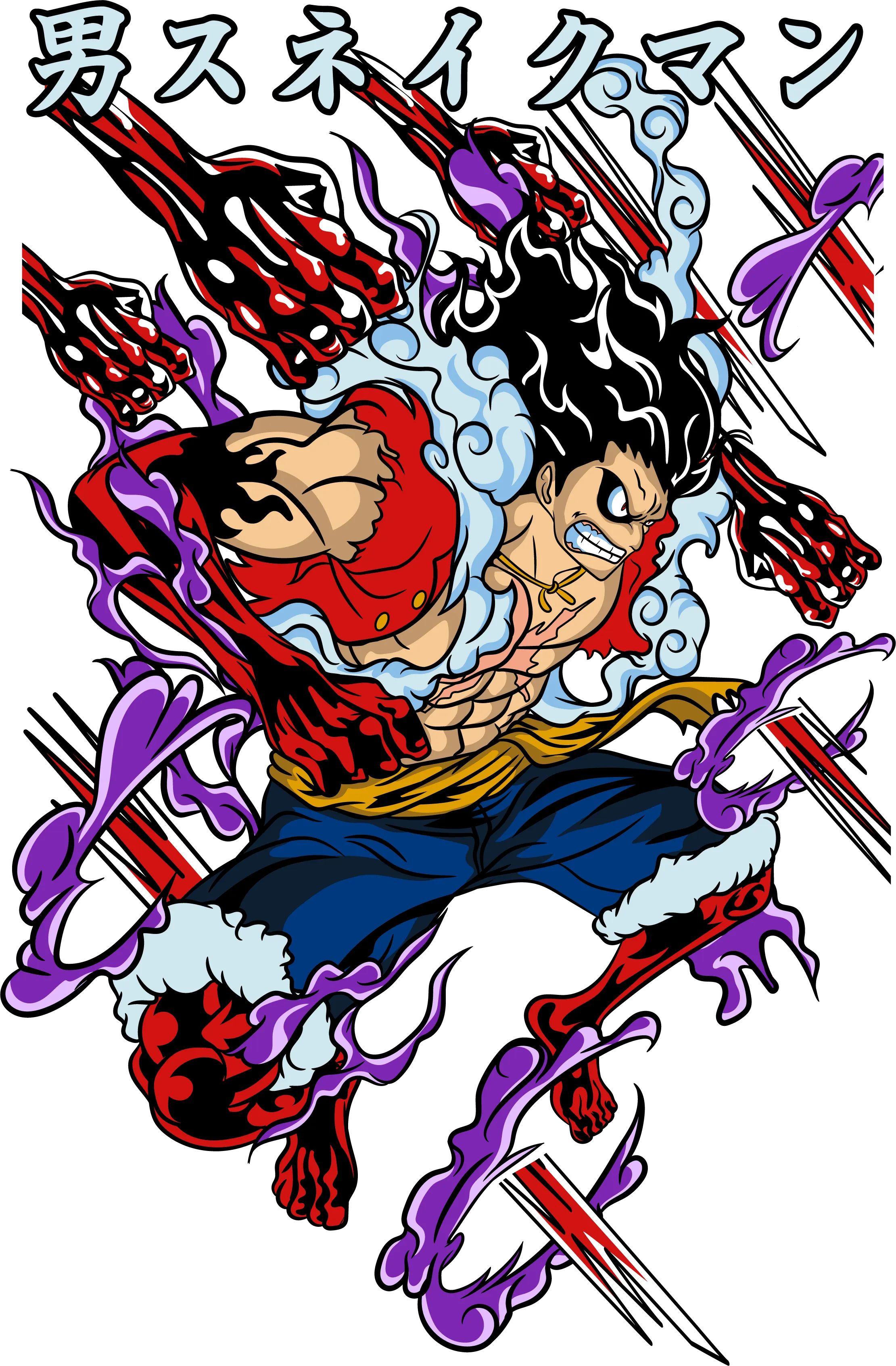 D0013B - Anime,One Piece,Monkey D, Luffy
